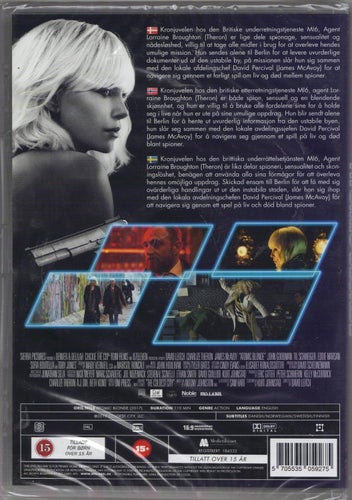 ATOMIC BLONDE - DVD (INPLASTAD)