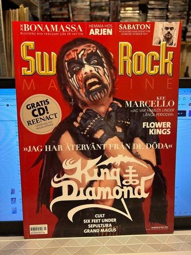 Sweden rock magazine 2012 nr 93 King Diamond Engel Kill Devil Hill Cult Driver