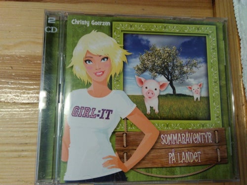 Christy Goerzen - Sommaräventyr på landet - CD-bok, 2 x CD. rare!