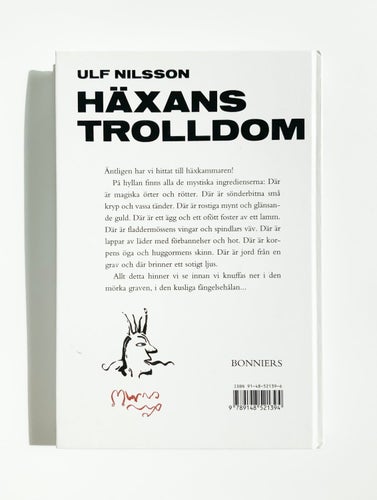 HÄXANS TROLLDOM - ULF NILSSON - INBUNDEN