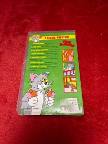 Tom & Jerry - Det osar katt, VHS! (Svensksåld)