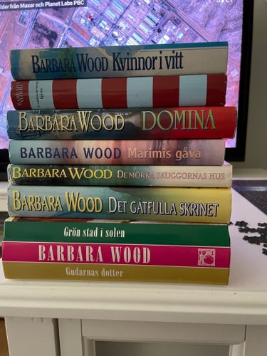 Barbara Wood Bokpaket - Kvinnor i vitt, Domina, m.fl.