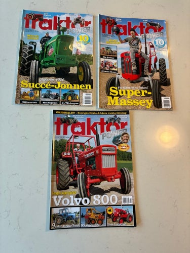 Tidningen traktor