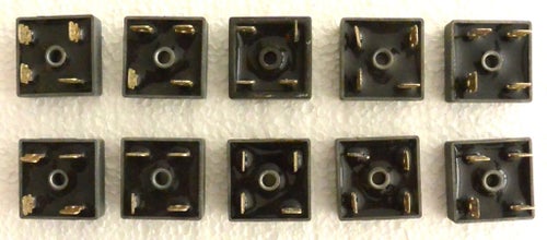 10 st CM2504 Likriktarbryggor 400V/25A
