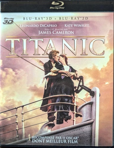 Titanic (Blu-ray 3D + Blu-ray 2D), svensk utgåva med svensk text