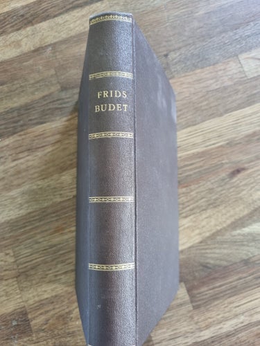 Fridsbudet - kristen tidning på hebreiska? som är inbundna i denna bok