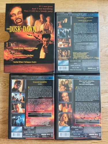 From Dusk Till Dawn 1, 2 & 3 - SVENSK DVD-box
