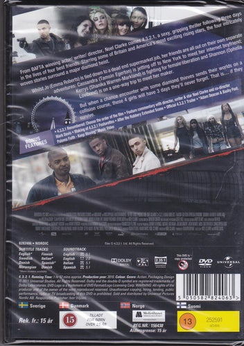 DVD / 4.3.2.1 / Emma Roberts, Tamsin Egerton, Ophelia Lovibond / Ny & Inplastad