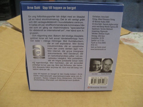 Arne Dahl: Upp till toppen av berget (10 CD)