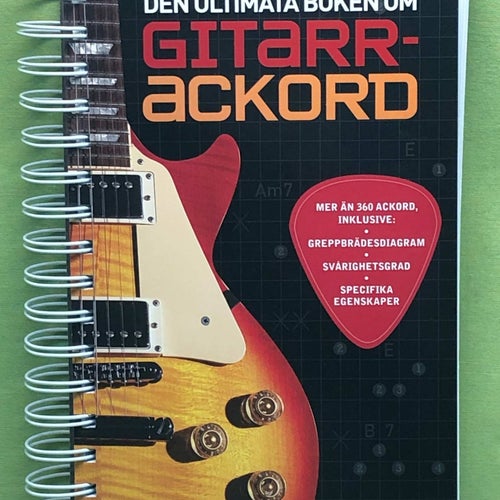 Den ultimata boken om gitarrackord [Musiktryck] / Freeth, Nick
