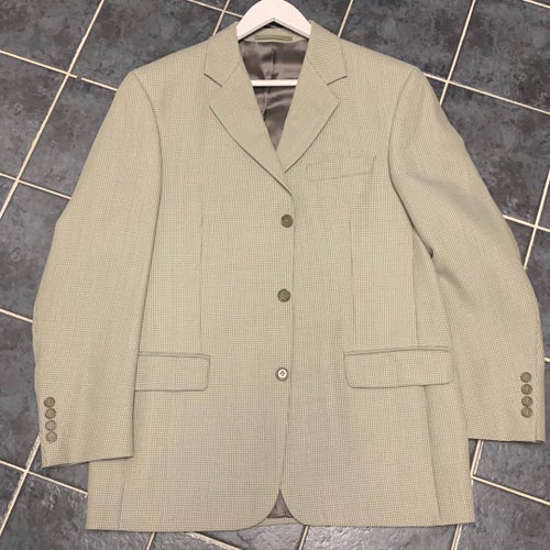 TAYLOR'S Club Collection beige kavaj pistagegrön St 46