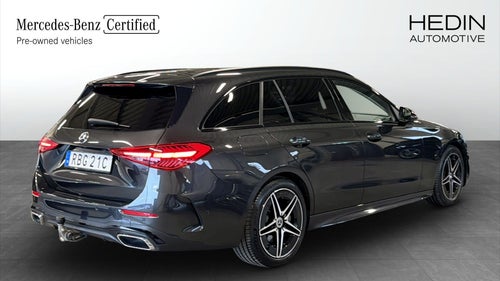 Mercedes-Benz C 220 T d 4MATIC AMG 200hk Night Drag Värm Adaptiv