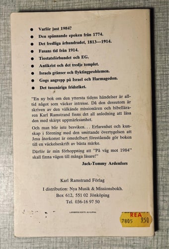 På väg mot 1984. Israel, världen och vi - Karl Ramstrand