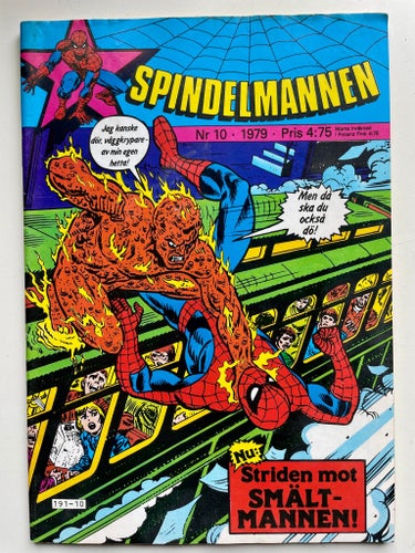 Spindelmannen Nr 10 1979