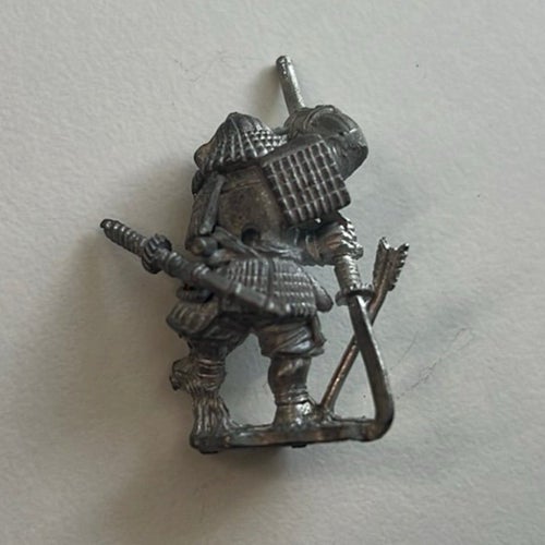 Metallfigur, Japansk Krigare, Samuraj