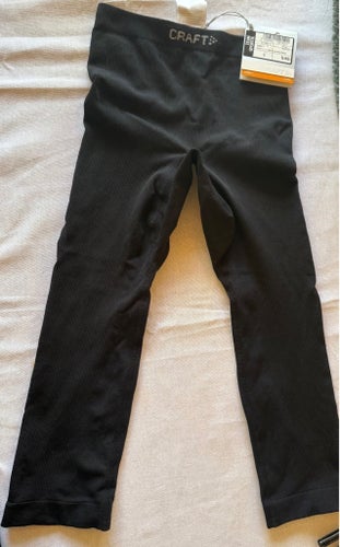 Craft svarta tights, storlek S
