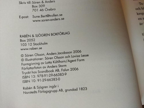 Spik och panik, Sune! - Sören Olsson, Anders Jacobsson. Very Fine+