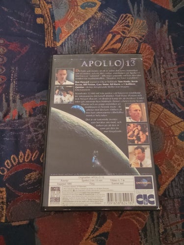 Apollo 13 - Tom Hanks, Kevin Bacon VHS