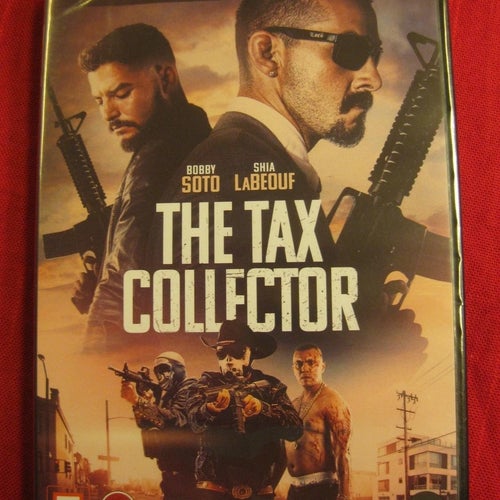 THE TAX COLLECTOR - BOBBY SOTO, SHIA LABEOUF - NY INPLASTAD DVD