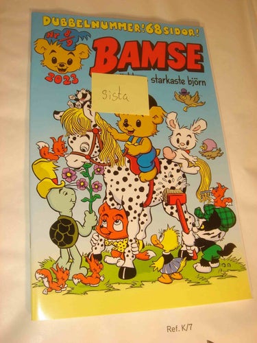 BAMSE 2023 8 9 (svensk) NY OLÄST DUBBELNR
