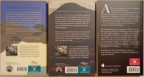 Albert Camus x 3 (Tre böcker) (Främlingen; Pesten; Landsflykten och riket)