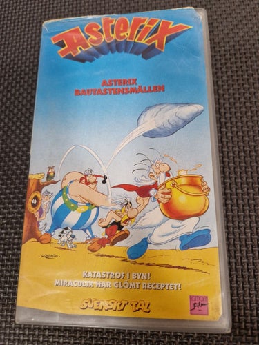 Asterix Bautasmällen VHS