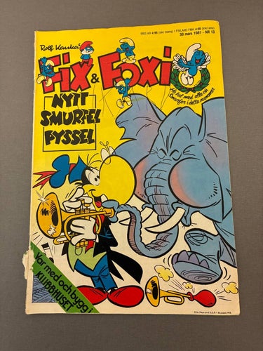 Fix & Foxi nr 13 1981