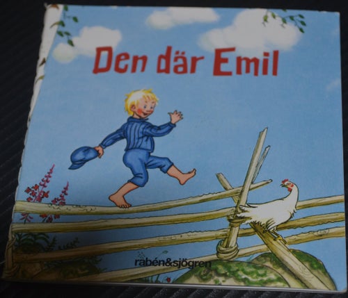 Liten bok Den där Emil, raben & sjögren