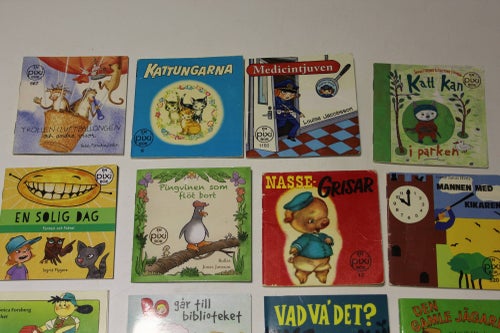 PIXI BÖCKER 12st - se bilder för titlar!