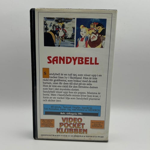 Sandybell 1 - Video Pocket Klubben - VHS