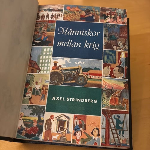 Människor mellan krig av Axel Strindberg, 1941