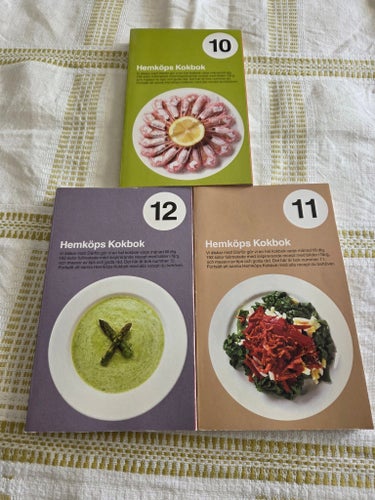 Hemköps Kokbok 10, 11, 12