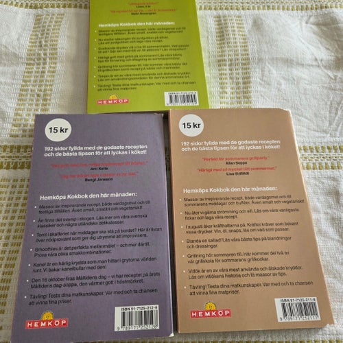 Hemköps Kokbok 10, 11, 12