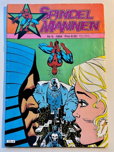 Spindelmannen Nr 6 1984