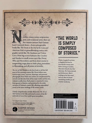 The Art of Neil Gaiman: The Story of a Writer” av Hayley Campbell