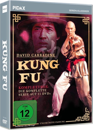 Kung Fu - Komplett Box Set - Oklippt Version, Engelsk, tysk tal, ny inplastad
