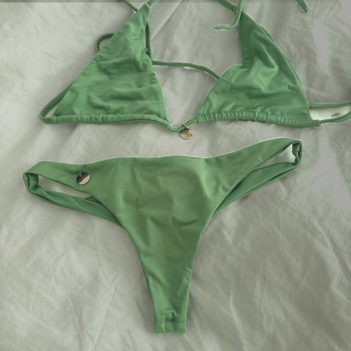 Sandmade grön bikini strl M