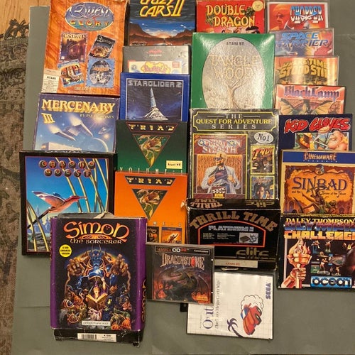 Samling av retrospel till Atari ST, Amiga och Commodore