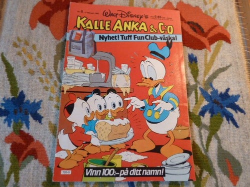 KALLE ANKA & C:O NR05, 1983,