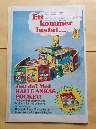 Kalle Anka & Co nr 29 från 1976