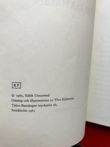 SAGOR VID DAMMEN Edith Unnerstad 1965