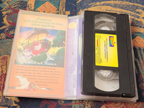 Barnens Tecknade Favoriter 1 Svenskt Tal VHS