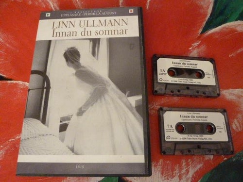 KASSETTBAND, INNAN DU SOMNAR, LINN ULLMANN, KASSETT, KASSETTBOK