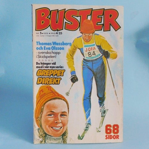BUSTER Nr 5, 1979 ,Thomas Wassberg