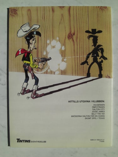 LUCKY LUKE. Apache-klyftan