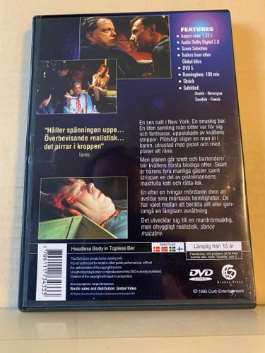 Headless body in the topless bar, Dvd
