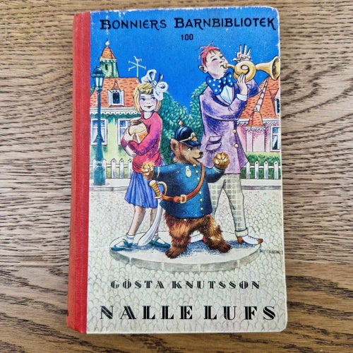 Gösta Knutsson Nalle Lufs 1949 Bonniers Barnbibliotek 100