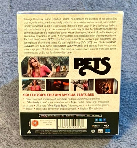 89-films • Pets • Limited Edition slip cover Blu-ray • ny