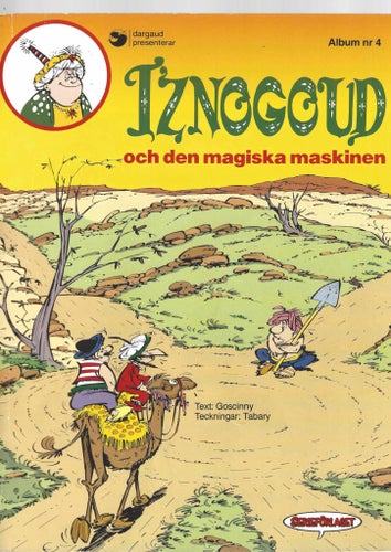 Iznogoud Kusliga Komplotter nr 4 skick fn
