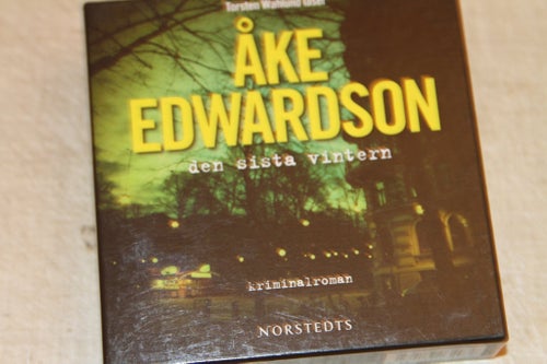 LJUDBOK -- DEN SISTA VINTERN -- ÅKE EDWARDSON